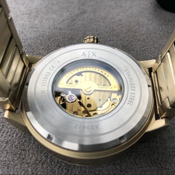 LAST ONE Armani Exchange Classic Skeleton Watch - Picture 7 of 8